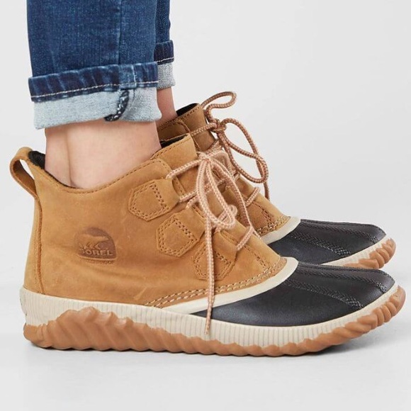sorel half boots
